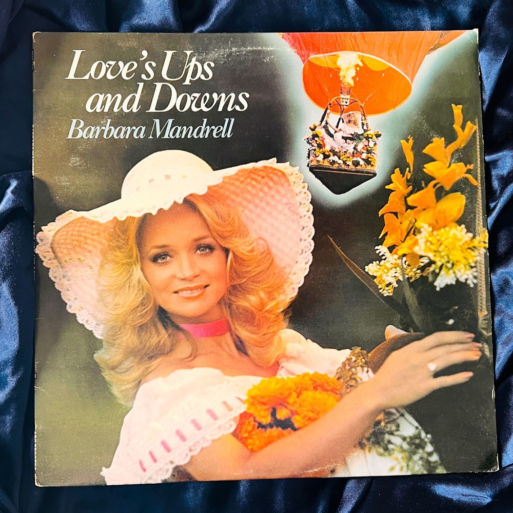 Barbara Mandrell Album Vinyl 1977 ABC Records DO-2098 Love's Ups And Downs